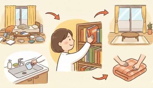 片付けが苦手でもできる「3つだけ片付け習慣」