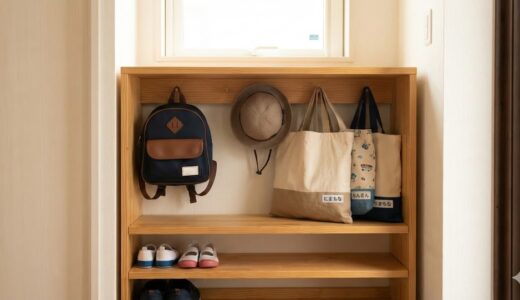 保育園・幼稚園の持ち物が迷子にならない整理術