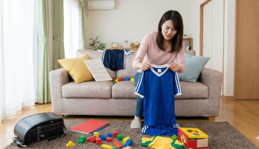 習い事グッズを忘れない“準備ステーション”の作り方